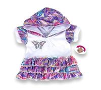 Build Your Bears Wardrobe Teddy Bear Clothes Butterfly Dress fits Build a Bear Teddies (purple)