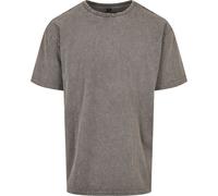 Build Your Brand Acid washed heavy oversized tee - Mens T-Shirt, 100% Cotton