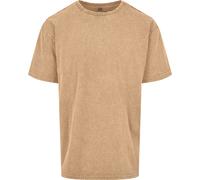 Build Your Brand Acid washed heavy oversized tee - Mens T-Shirt, 100% Cotton