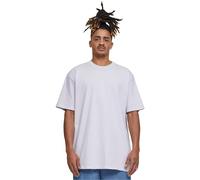 Build Your Brand Men's By189-acid Washed Heavy Oversize Tee T-Shirt, Soft Lilac, L