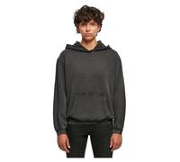 Build Your Brand Women's Acid Washed Oversize Hoodie Hooded Sweatshirt