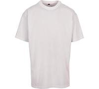 Build Your Brand Men's Acid Washed Heavy Oversized Tee T Shirt, Asphalt, XS UK