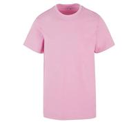 Build Your Brand Men's T-Shirt By190 Acid-Washed Round Neck Soft Pink XXL
