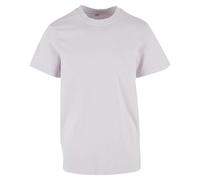 Build Your Brand Men's By190-acid Washed Round Neck Tee T-Shirt, Soft Lilac, S