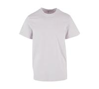 Build Your Brand Men's By190-acid Washed Round Neck Tee T-Shirt, Soft Lilac, 3XL