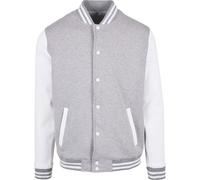 Build Your Brand Basic College Jacket Black XS Men