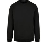 Build Your Brand Basic Crew Neck - Men's Round Neck Long Sleeve Sweatshirt Top