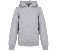 Build Your Brand Basic Hoodie in Grey | Size: 13-14 Years Build Your Brand Grey 13-14 Years