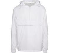 Build Your Brand Basic Pull Over Jacket Men Transition Jacket Printable Hood