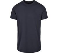 Build Your Brand Basic Round Neck T-Shirt Top Shirt Basic Blank Cotton