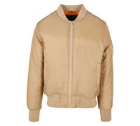 Build Your Brand Bomber jacket - Full-zip, Pocket on upper arm