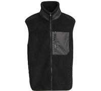Build Your Brand Bonded sherpa vest - Unisex Gilet, 100% Polyester, Organic
