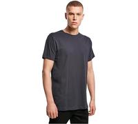 Build your Brand By005-light Men's Round Neck T-Shirt, Navy, XXL