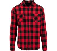 Flannel shirt Build Your Brand Rouge M