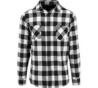Build Your Brand Checked flannel shirt - Soft cotton flannel finish