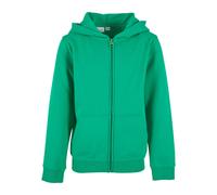 Build Your Brand Childrens/Kids Basic Organic Full Zip Hoodi RW8949