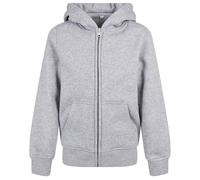 Build Your Brand Childrens/Kids Basic Organic Full Zip Hoodi RW8949