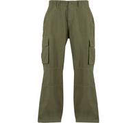 Build Your Brand Classic Cargo Pants Men’s Trousers Printable Pockets Cotton