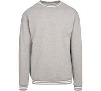 Build Your Brand College Sweat Crew Overcut Shoulders Ribbed Cuffs FAMA