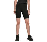 Build Your Brand Women's high waist cycle shorts - Womens, 95% Cotton