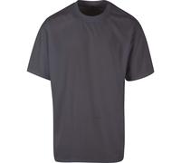 Build Your Brand E Sports Men’s Mesh T Shirt Oversized Crew Neck