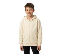 Build Your Brand Fluffy Full Zip Sweatshirt Beige 122-128 cm Kids