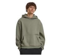 Build Your Brand Fluffy Hoodie Green L Men