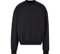 Build Your Brand Heavy Cotton Crew Neck Sweatshirt Men Urban Fit