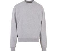 Build Your Brand Heavy Cotton Crew Neck Sweatshirt Men Urban Fit