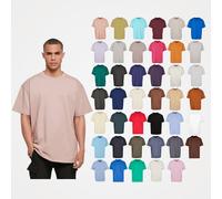 Oversized heavy t-shirt Build Your Brand Bleu XL