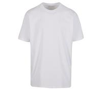 Build Your Brand Heavy Short Sleeve T-Shirt M White