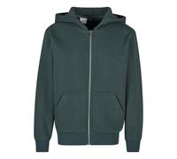 Build Your Brand Kids fluffy zip hoodie