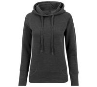 Build Your Brand Ladies Cuff Pockets Hoodie Hoodie Brushed Fleece
