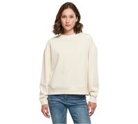 Build Your Brand Ladies Oversized Crewneck Pullover Longsleeve Women Sweater New