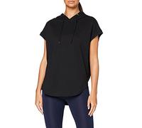 Build Your Brand Ladies Sleeveless Hoody, Women’s hoodie, black, 4XL - BY034-00007-0039