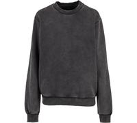 Build Your Brand Ladies Vintage Heavy Crewneck Pullover Bedruckbar Woman