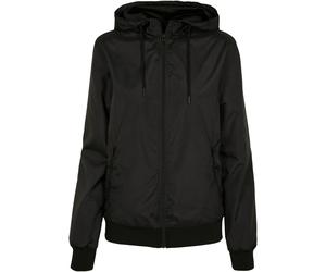 Build Your Brand Ladies Windrunner Transitional Jacket Windbreaker Printable New