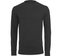 Build Your Brand Light Crew Sweatshirt Customizable Cotton Casual Unisex