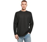 Build Your Brand Longsleeve With Cuffrib, Men's T-Shirt, black, M - BY091-00007-0046