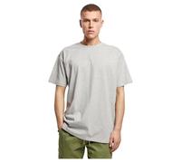 Build your Brand Men's BY102-Heavy Oversize Tee Heavy, Gray, XS