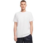 Build Your Brand Men's Back Seam Tee T-Shirt, White, XXL