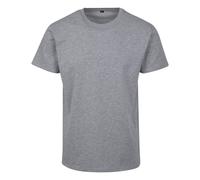 Build Your Brand Men's Basic Heather T-Shirt in Grey | Size: 5XL Build Your Brand Grey 5XL