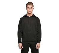 Build Your Brand Basic Hoodie Men Cotton Blend Relaxed Fit