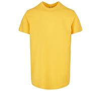 Build Your Brand Men's Basic Round Neck T-Shirt in Yellow | Size: Medium Build Your Brand Yellow M