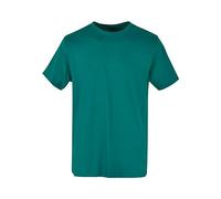 Build your Brand Men's Basic Round Neck T-Shirt T-Shirt, Green,