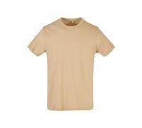 Build your Brand Men's Basic Round Neck T-Shirt, Unionbeige, XL