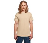 Build your Brand Mens Basic Round Neck T-Shirt, Unionbeige, M UK
