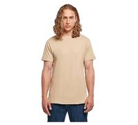 Build your Brand Men's Basic Round Neck T-Shirt, Unionbeige, XL