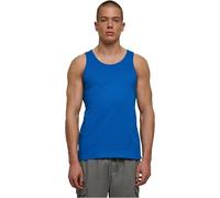 Build Your Brand Men's Basic Tank T-Shirt, Cobalt Blue, 4XL