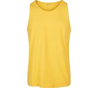 Build Your Brand Men's Basic Tank T-Shirt, Taxi Yellow, 4XL